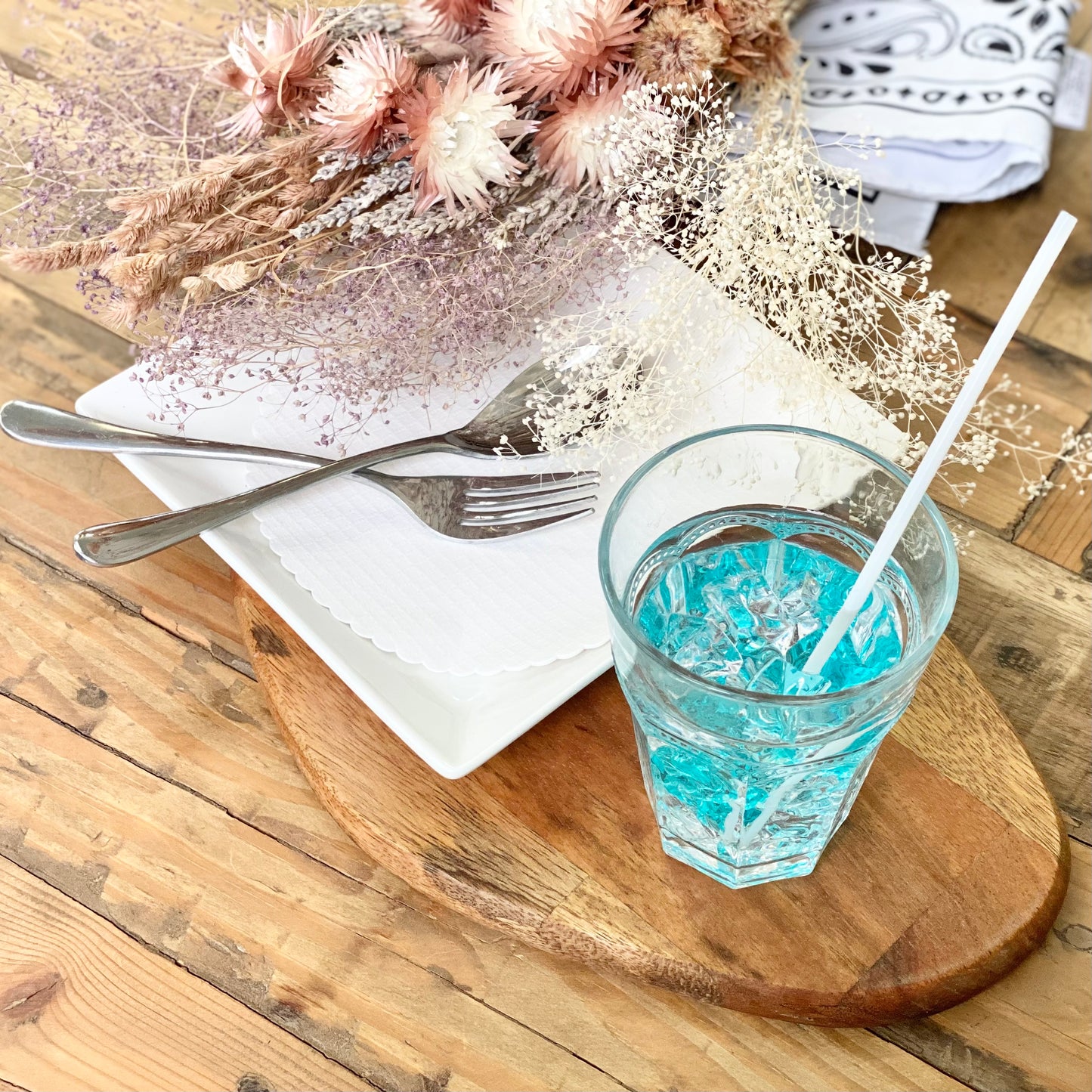 ストロー 4mm×18cm 白無地 袋入り