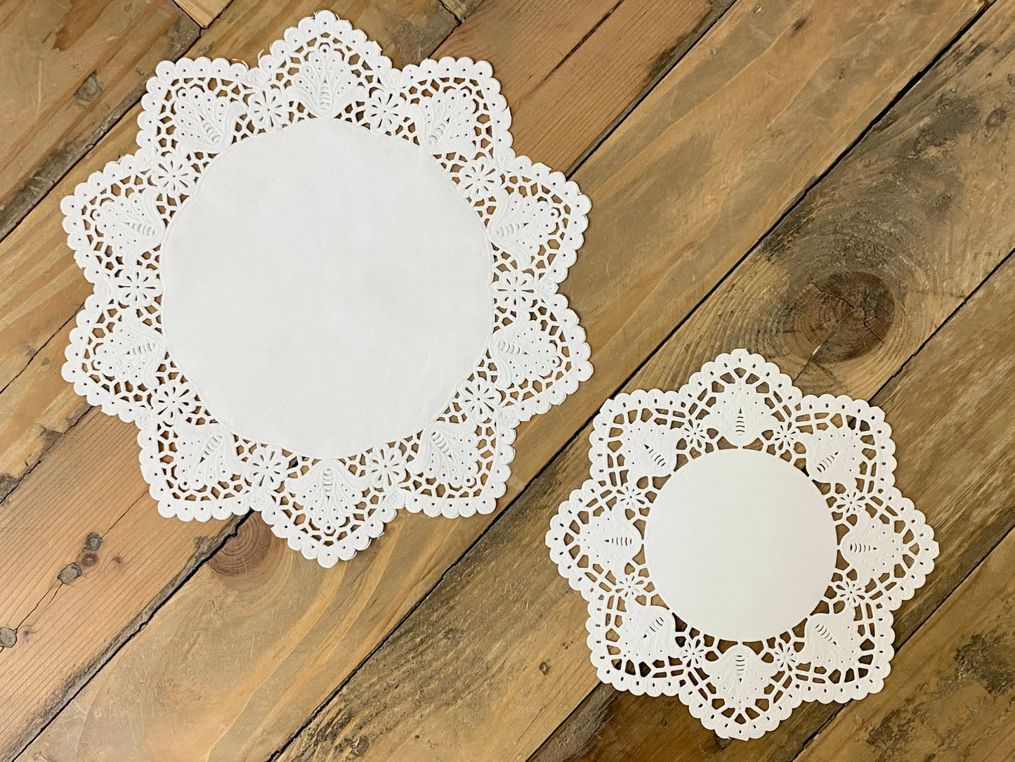 ドイリーレースペーパー 丸型