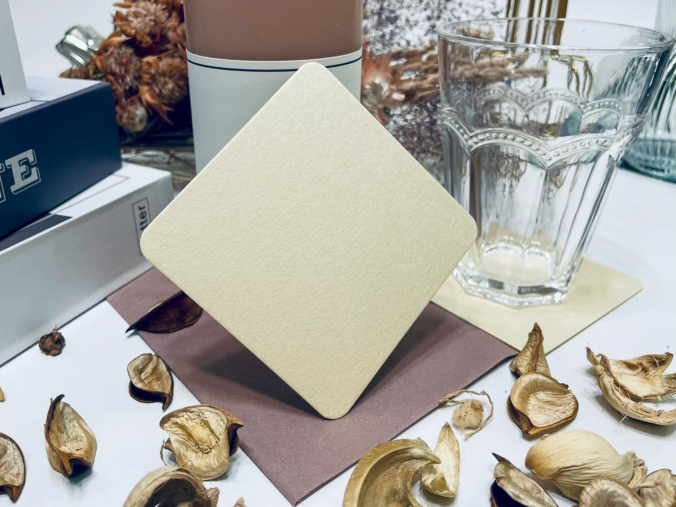 未晒しコースター