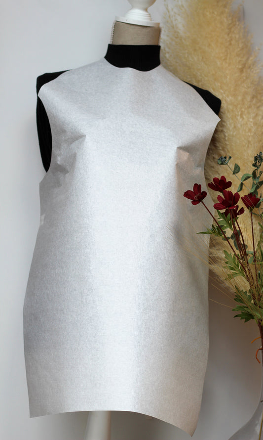 純白紙エプロン 白無地 首紐付き 横紐付き/なし