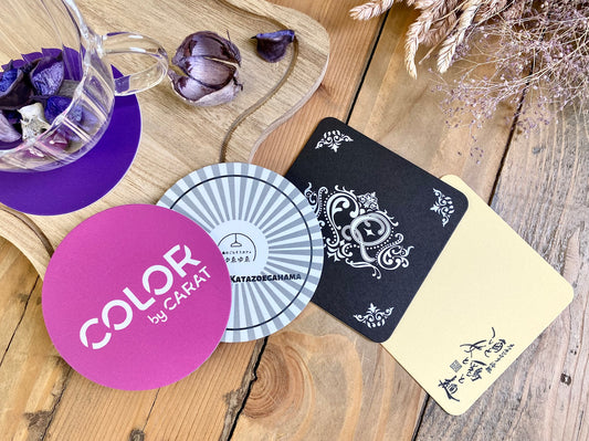 コースター オリジナル印刷(ベタあり)