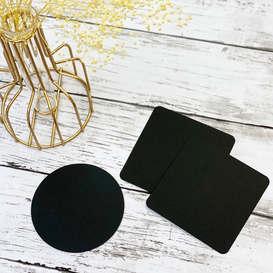 ECOマットコースター(ブラックコースター)