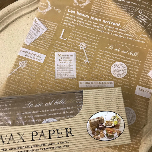 ワックスペーパー