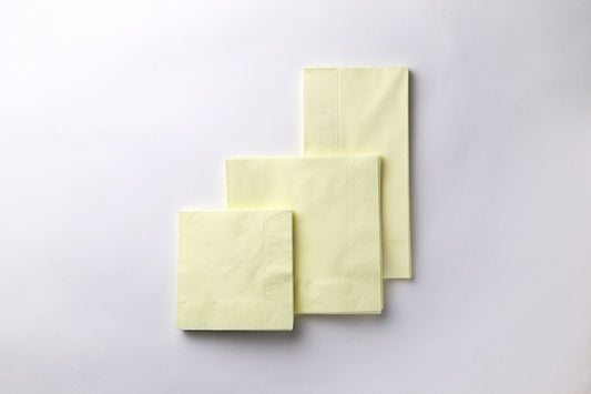 ２プライディナー用ナフキン（パステルカラー）　45㎝8折/33㎝4折/24㎝4折