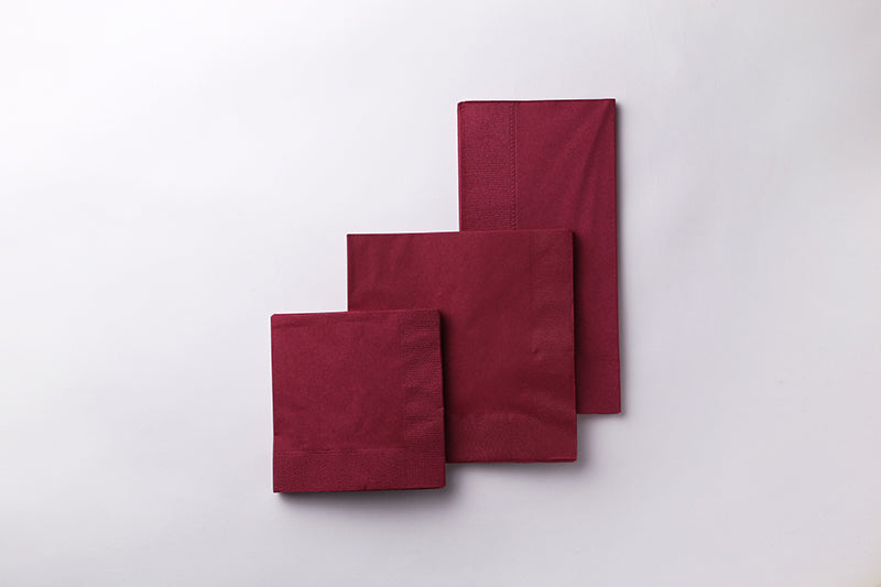 ２プライディナー用ナフキン（ディープカラー）　45㎝8折/33㎝4折/24㎝4折